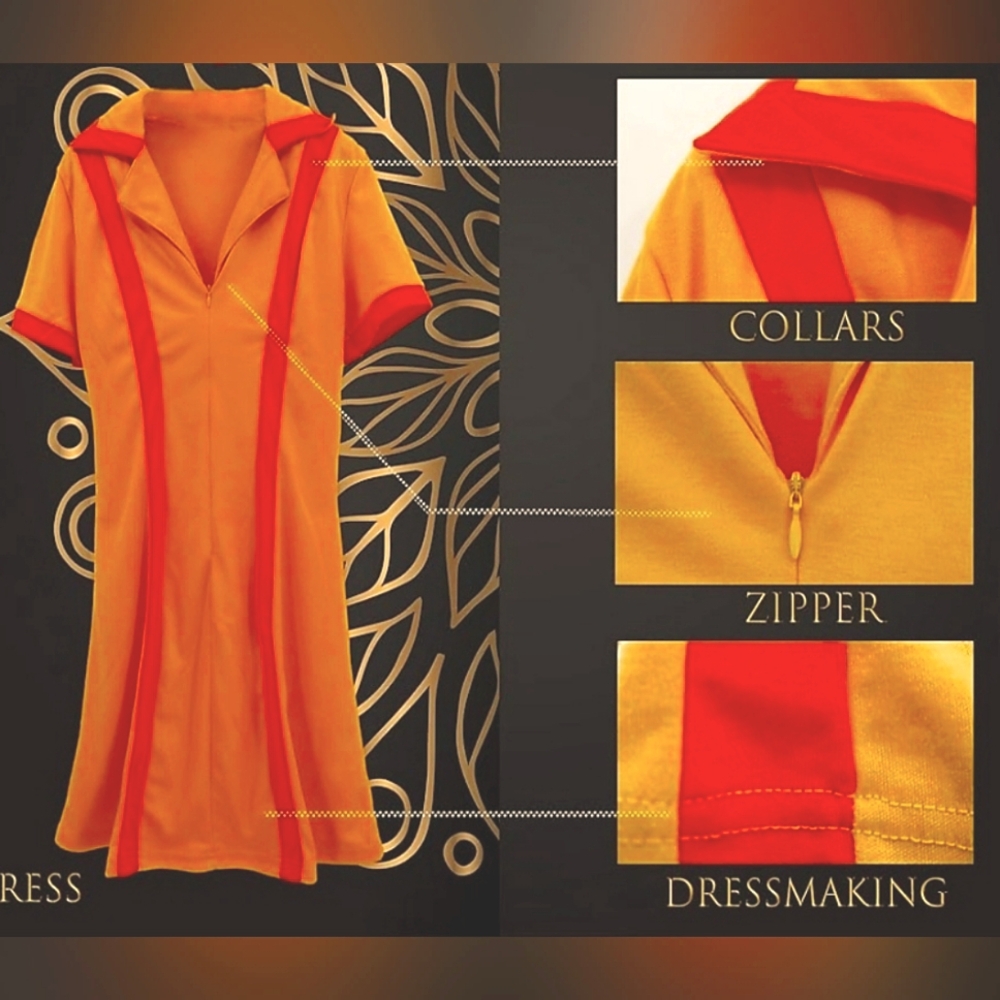 New 2 Broke Girls” Style Waitress Costume- L